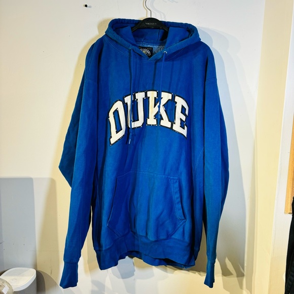 Steve & Barry’s Vintage Duke University Blue Devils Hoodie - Picture 7 of 7